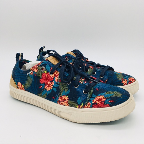 Toms Shoes - Toms Trvl Lite Tropical Floral Hibiscus Sneakers